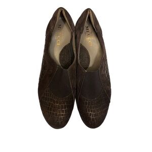Sesto Meucci Berty Tmoro Harmony suede slip on shoes
